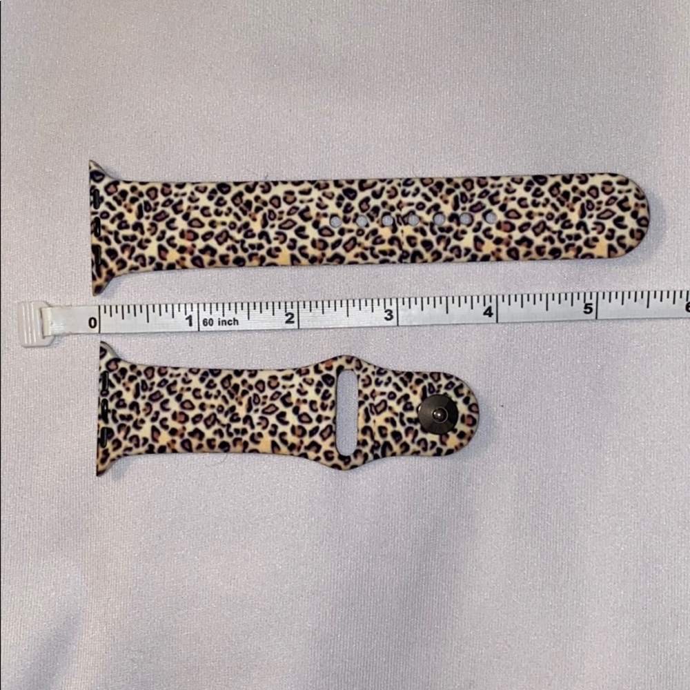 Cheetah print Apple Watch band
